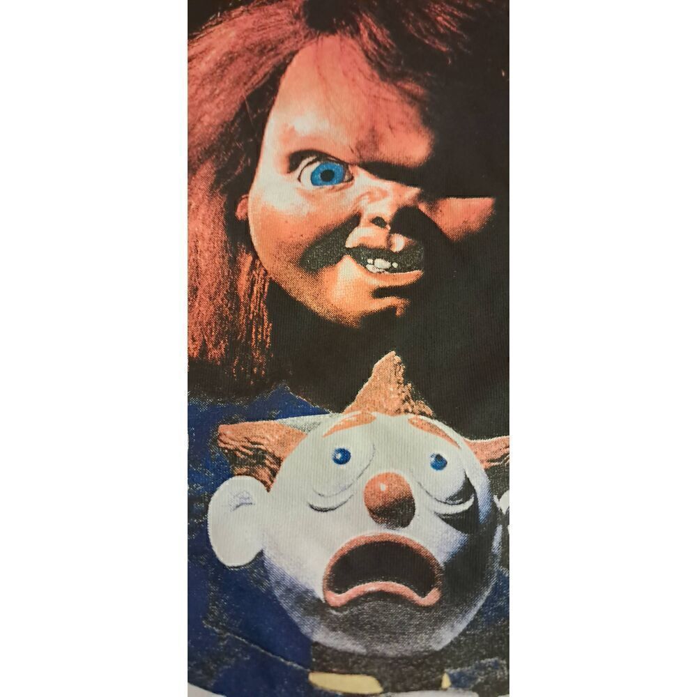Chucky Child's Play 2 Red/Black T Shirt XL-See Measurements - Picture 3 of 5